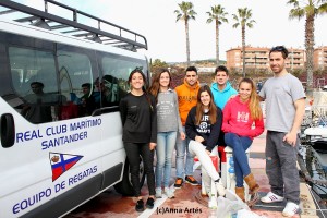 Equipo de Santander. Foto de Anna Artés