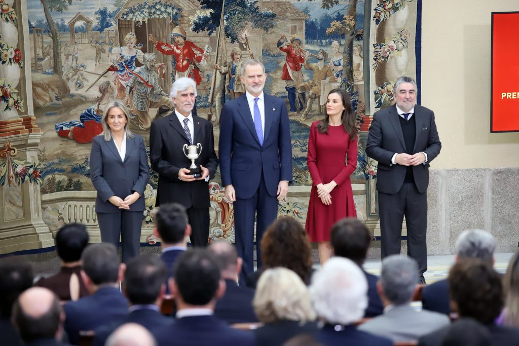 Alejandro Abascal “Jane” recoge el Premio Nacional del Deporte de la mano de los reyes