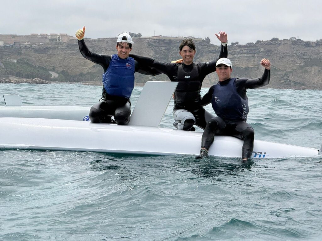 Excelente actuación cántabra en el Campeonato de España de ILCA 6 con David Sales subcampeón