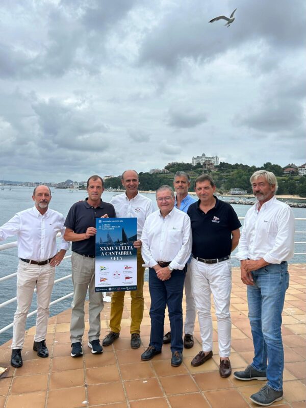 Presentación de la XXXIV Vuelta Cantabria a Vela que se disputará del 14 al 16 de agosto