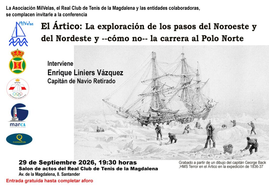 Conferencia: “El Ártico: La exploración de los pasos del Noroeste y del Nordeste y la carrera al Polo Norte”